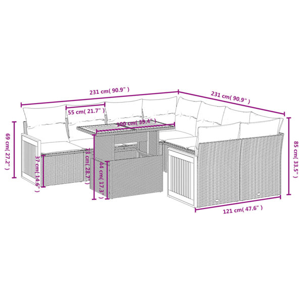 Dimensions du produit