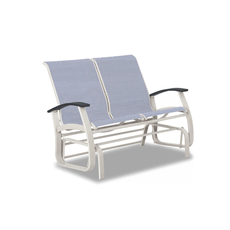 Banc oscillant Askar, Neige texturée, Titane Sunbrella®, Graphite classique P30