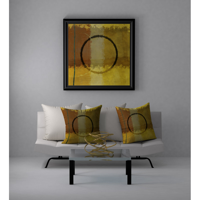 Coy Reversible Throw Pillow, 24" x 24"