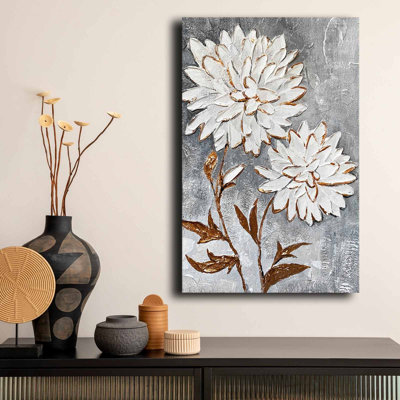 Peinture décorative sur toile