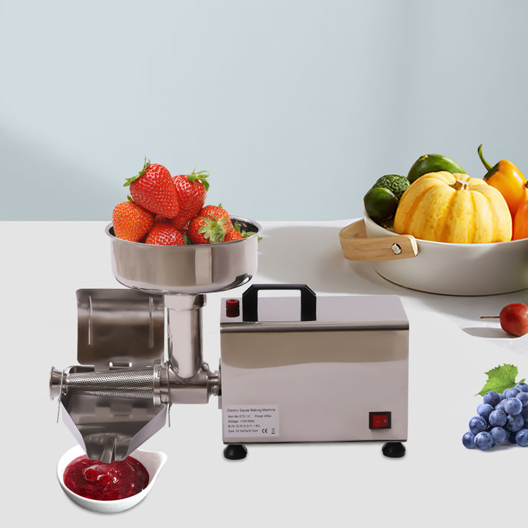 Weston Deluxe Electric Tomato Strainer and Sauce Maker