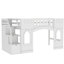 Lit mezzanine avec escalier de rangement et fenêtre-1361025509