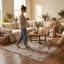  Tapis lavable Karensa Medallion-1617568223