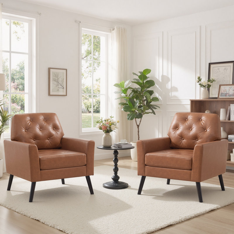 Comfortable Accent Chair, Armchair for Living Room & Bedroom