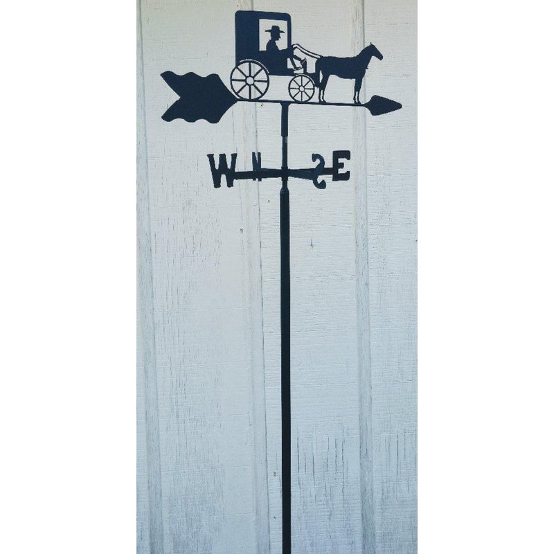 68'' H Metal Animals Weathervane