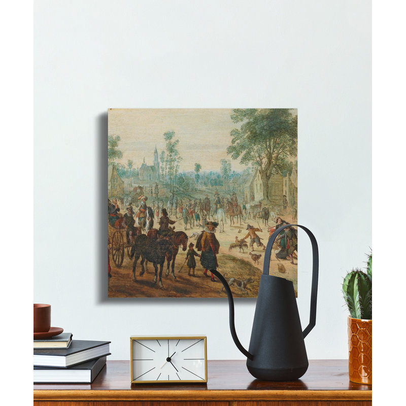 Hudak Wrapped Canvas Print Set, 10x10
