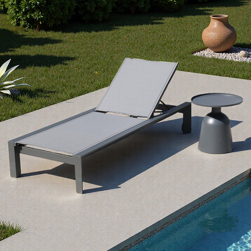 Outdoor Pool Hotel Lounge Chair