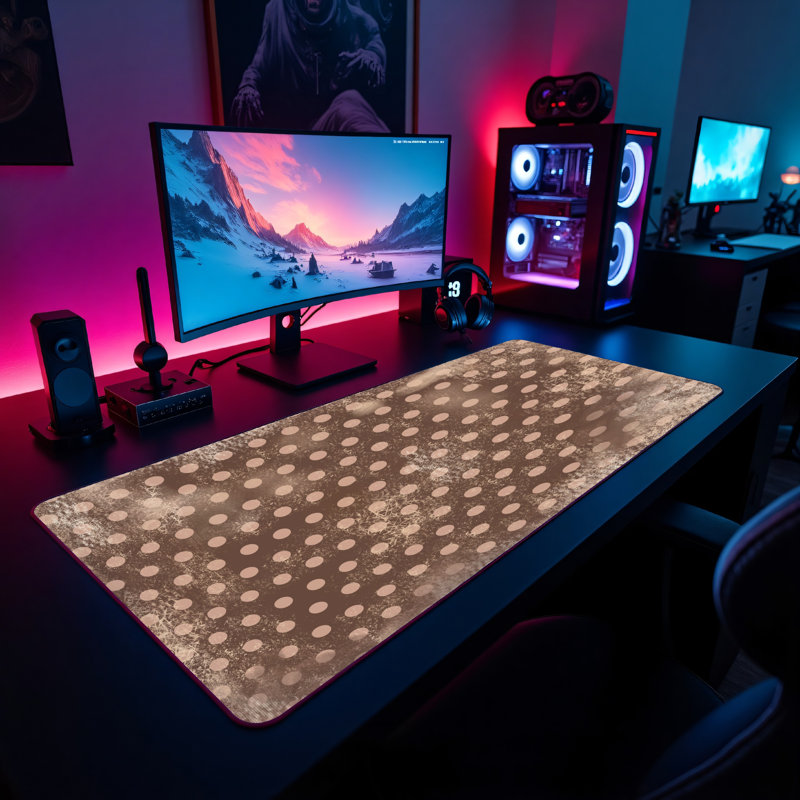 Polyester Desk Pad, 31.5x15.5