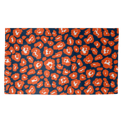Tapis bleu / orange Denver