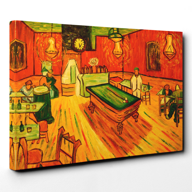 The Night Cafe by Vincent van Gogh - Wrapped Canvas, 70cm H x 100cm W