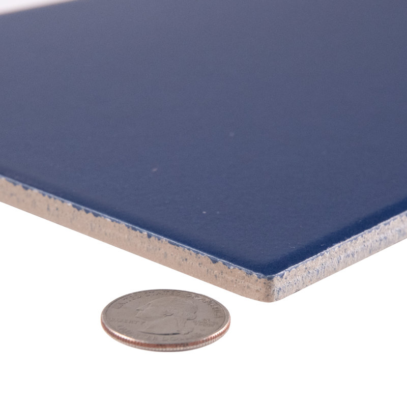 Piscina Brick 9-5/8 In. X 19-1/2 In. Porcelain Floor And Wall Tile, Blue