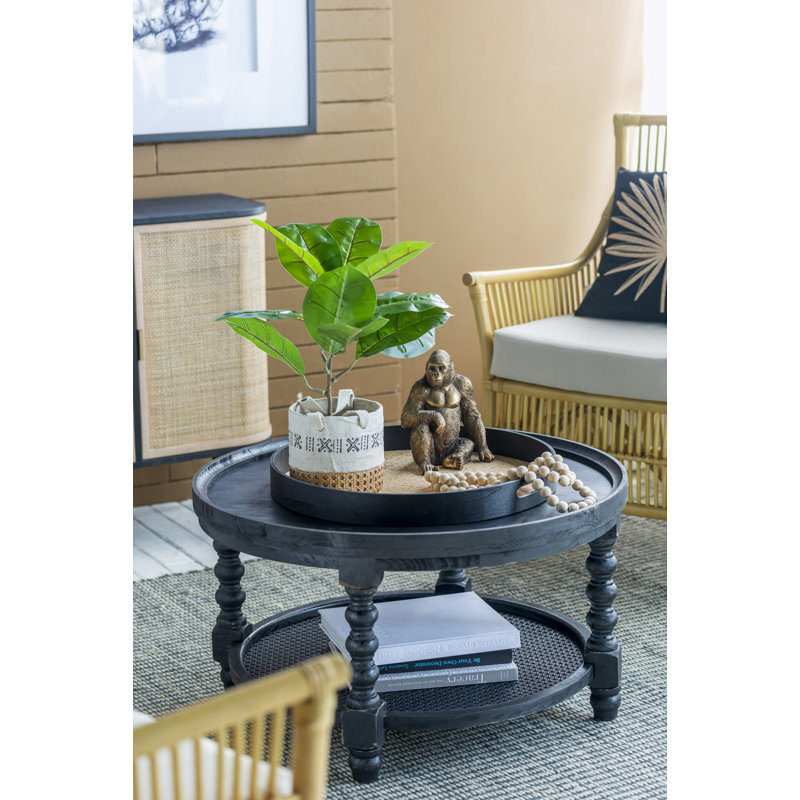 Clidy Single Coffee Table, Black