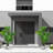 2- Piece Artificial Palm Tree in Planter Set