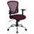 Mid-Back Mesh Swivel Task Office Chair with Chrome Base and Arms-1829379549