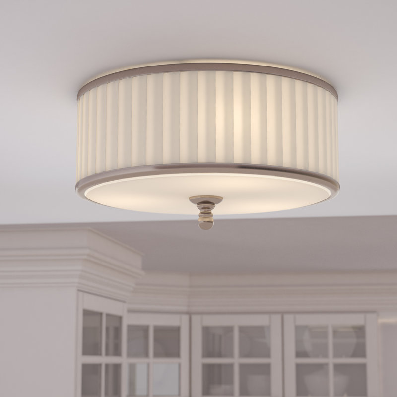 Mbolu Fabric Flush Mount