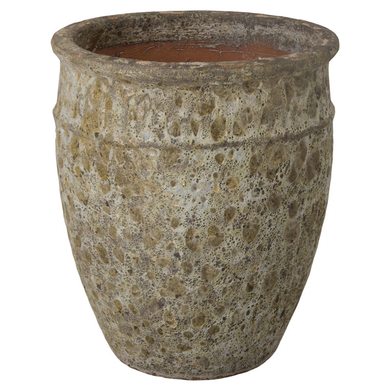 Pot à fleurs en céramique Efkea, H 27,5 po x l 22 po x P 22 po