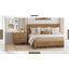 Ensemble de chambre à coucher 3 pièces avec lit et deux tables de chevet Lessio-623153420-623153422