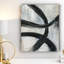 « abstract rings ii », impression sur toile tendue-1825297524