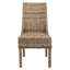 Chaise d'appoint en osier naturel Armine