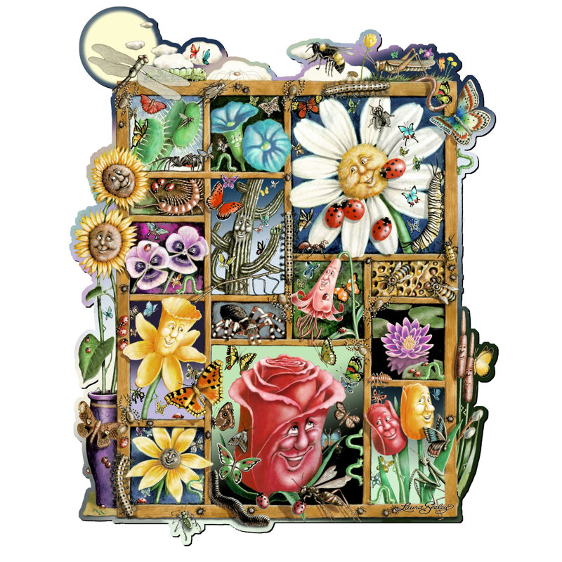 Wall Decor on Solid Wood, 22.5" H x 17.75" W x 0.25" D