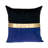 Parkland Collection Myra Transitional Blue Throw Pillow-64709986