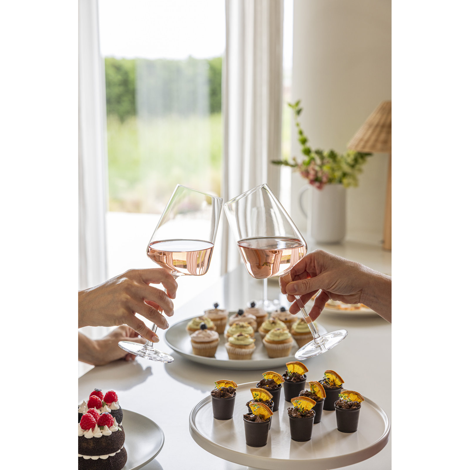Over&Back Mouth-Blown Glassware, 12 oz.