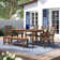 Fleur Rectangular 7 - Person 64'' Long Dining Set