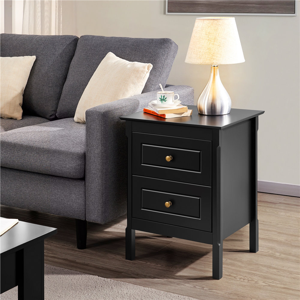 2 Drawer Bedside Table