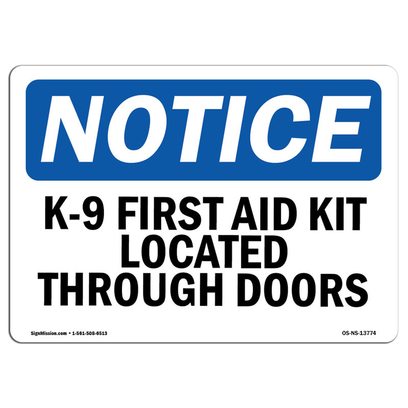 Notice Sign