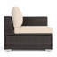 Fauteuil de patio droit Mbrn + Alu-1921086109
