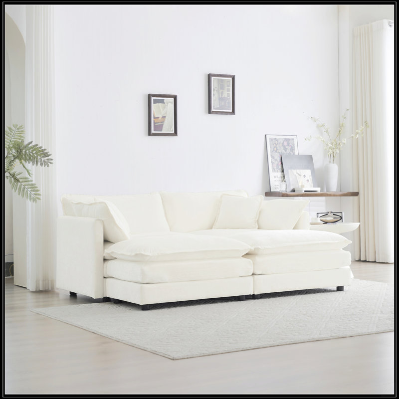 4 - Piece Upholstered Sectional Sofa