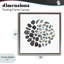 Cadre flottant de la collection Feathers & Rocks, design par Beth Adoette-273090799-273090768