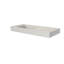 Lavabo à surface solide blanc mat 39 pouces