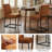 19.9" H Chenille Upholstered Side Chair (Set of 6)-2001044611-1993467866