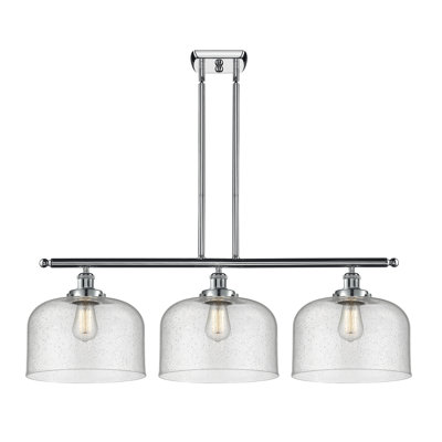 Lattimer 3-Light Dimmable Metal Pendant
