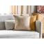 ERIGERON Beige Square Cushion