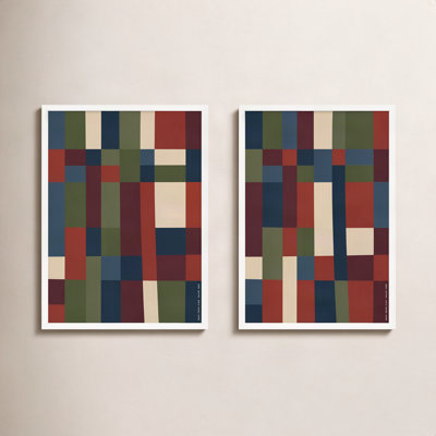 Fragmented Spectrum 2-Piece Print Set
