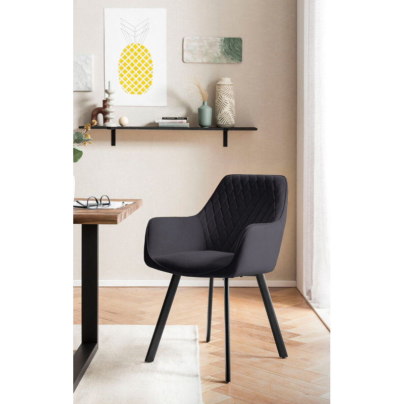 4 - Person Dining Set, Natural/White/Gray/Black, 75cm H x 160cm W x 90cm D, Black/White/Gray/Natural