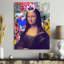 Graffiti Pop Art Mona Lisa - art mural femme Pop Art-351261939-351261942