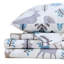 Ensemble de draps à imprimé géométrique 100% flanelle de coton-785178869