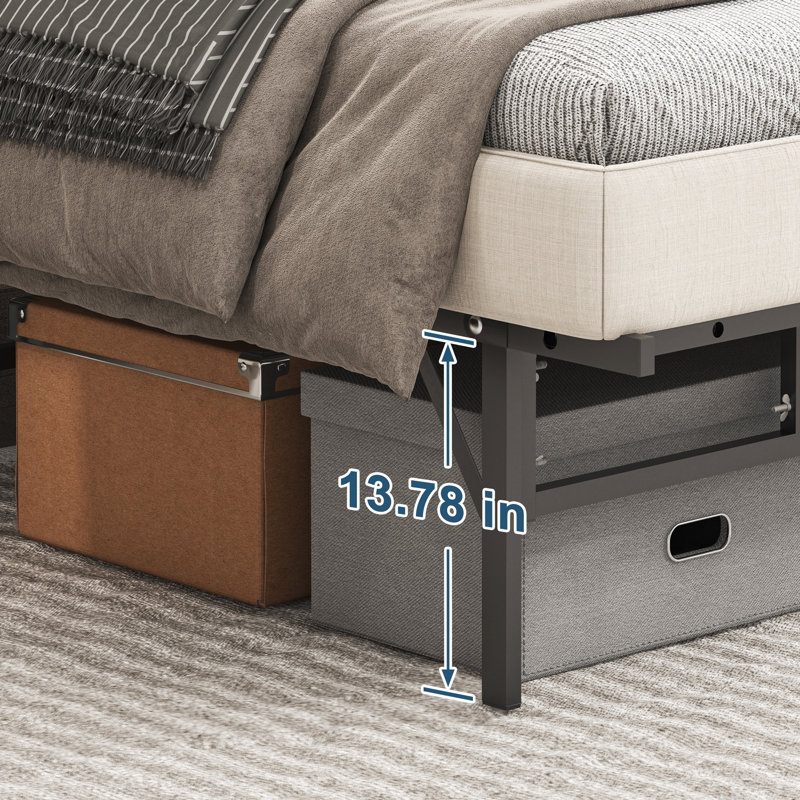 Queen Size Metal Bed Frame