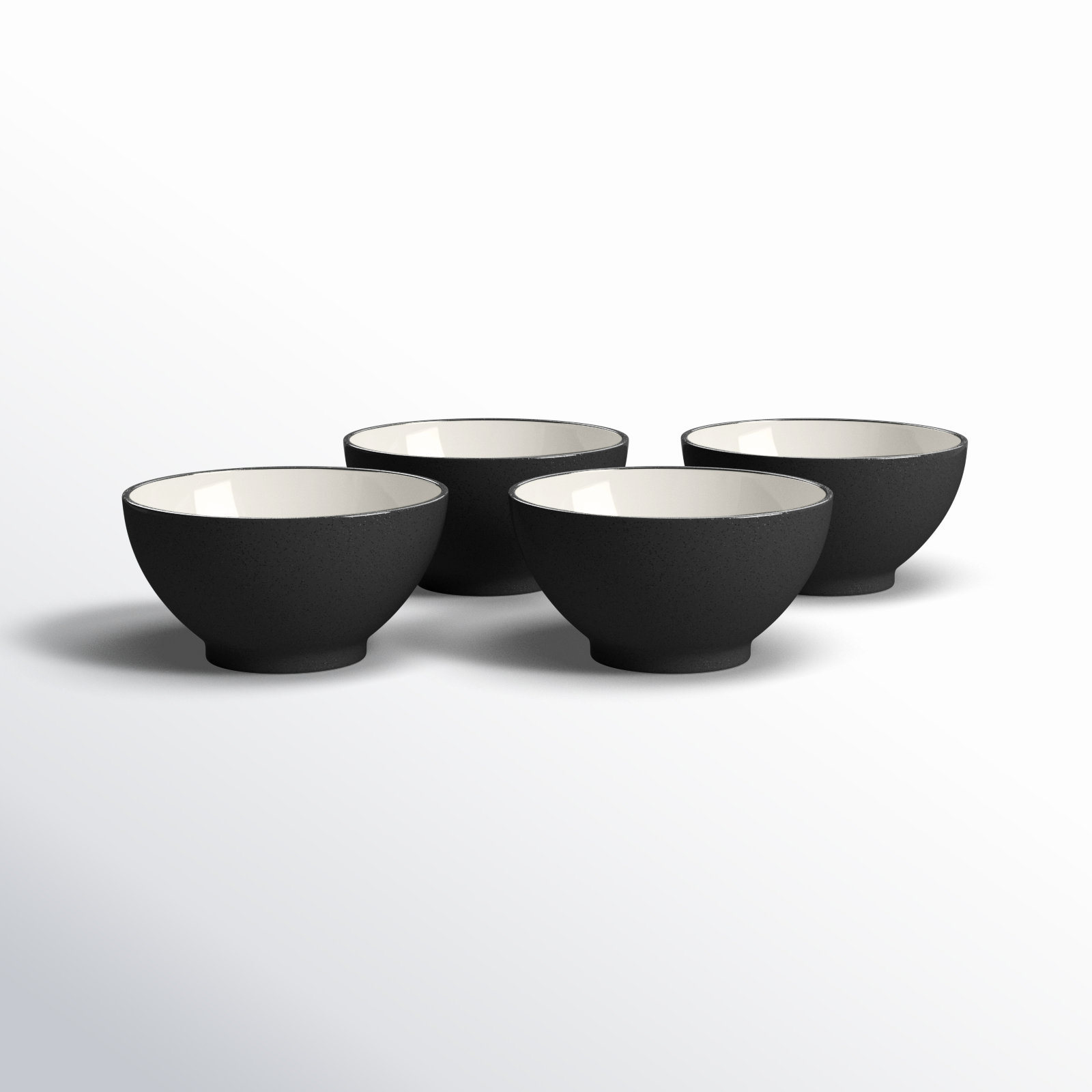 Noritake Colorwave Rice Bowls, Graphite
