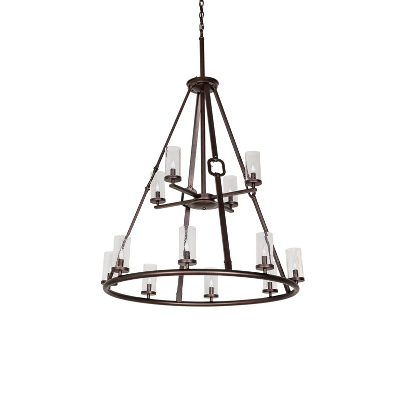 Rustic Lodge 12 - Light Chandelier