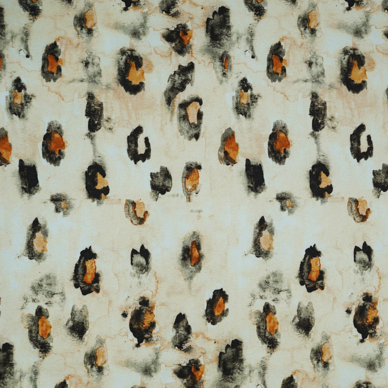Delta Cotton Watercolor Animal Print Fabric