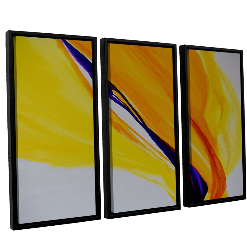 « sublime-3 pièces », ensemble de 3 reproductions de structure sur toile, H 36 po x l 54 po x P 2 po
