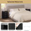 39cm W Manufactured Wood Bedside Table-993513764