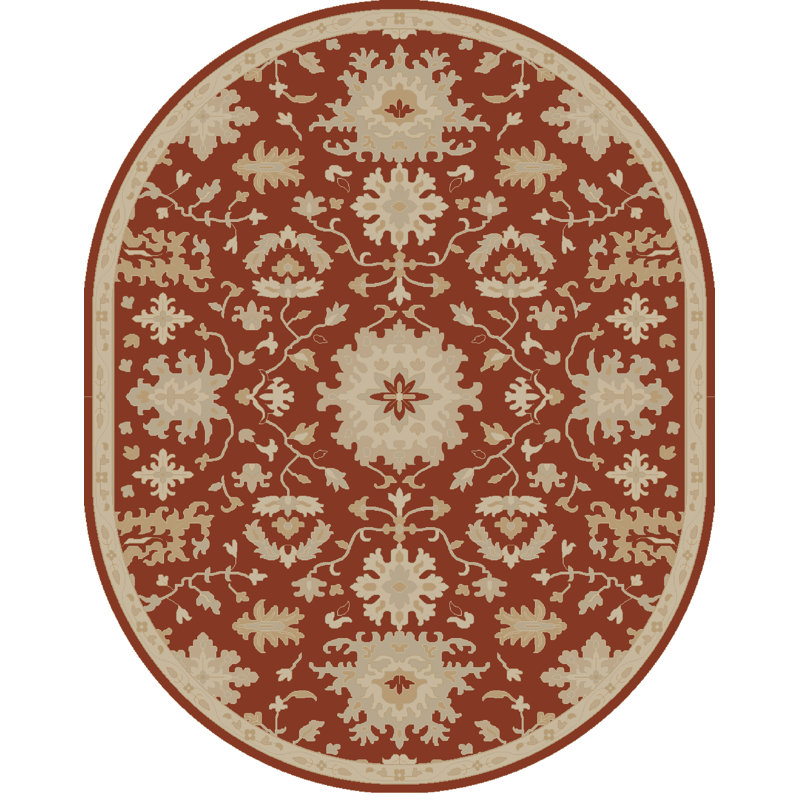 Arden Wool Floral Indoor Rug, Square 4'