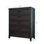 Commode en bois massif Hammie