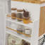 Îlot de cuisine, chariot de cuisine et chariot de service sur roulettes avec porte-épices, chariot de rangement utilitaire avec tiroirs de rangement, blanc, îlot de cuisine-548508742