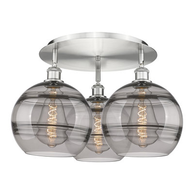 Plafonnier semi-encastré Glassoff